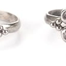 by CaratLane Antique Ivoryday Wear Adjustable Toe Rings For Women in 925 Silver-image-87