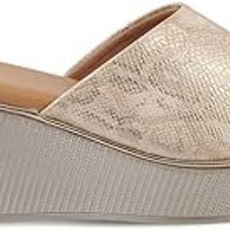 SAMS Women's Wedges Sandals Platform Heels - Almond Open Toe Comfortable Soft Footwear Durable-image-1
