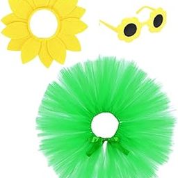 CALANDIS™ Sunflower Goose Outfit Headdress, Eyewear, and Skirt for Summer Balcony Lawn | Statues & Lawn Ornaments | Garden D?©cor | Yard, Garden & Outdoor Living-image-71