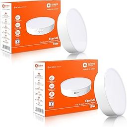 Orient Electric 18W Rimless Round LED Full Screen Surface Panel Light |3000K, Warm White | Surface Ceiling LED Light (No False Ceiling Required)| Pack of 2-image-28