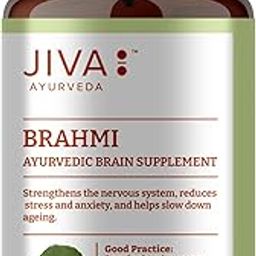 Jiva Brahmi Tablets 500mg | 100% Ayurvedic Formulation Rejuvenates Nervous System, Reduces Stress, Anxiety And Slows Down Aging- 120 Tablets (Pack Of 1)-picture-29