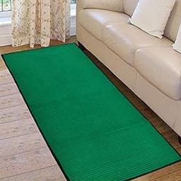 Amazon Brand - Solimo Microfiber Bedside Reversible - Green-31
