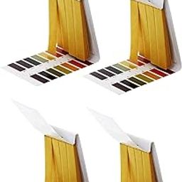 Konvio Neer Full pH 1-14 Test Indicator Litmus Paper Water Soil Testing Kit, pH Strip, Test Paper, 80 Strips each (Ph strip pack 4)-image-13