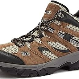 Ravus WP Mid Waterproof Hiking Boots for Men, Lightweight Breathable Outdoor Trekking Shoes-image-25