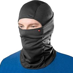 Le Gear Face Mask Pro+ for Bike, Ski, Cycling, Running, Hiking - Protects from Wind, Sun, Dust - 4 Way Stretch - #1 Rated Face Protection Mask (Black), Free Size, Pack of 1, for Men and Women-23