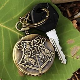 Hogwarts Metal Pocket Watch Keychain (Pack Of 1) Pocket Vintage Keychain/Clock for Gift-picture-40