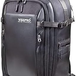 DSLR Camera Backpack Bag Waterproof Shock Proof for Lens Accessories Bag for Camera (Veo Select 47 BF Black)-50