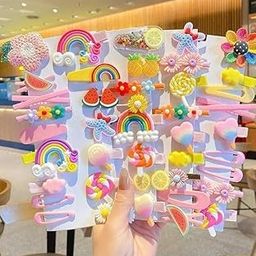 stocksy Korean Hair Clips for Women & Girls – 18pc Cute Hair Pins Set with Clear Bag – Colorful Barrettes & Hair Accessories for Baby, Toddler, Teen – Stylish & Durable Multicolor Clips-image-87