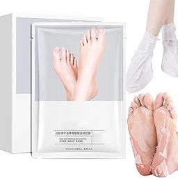 Foot Peeling Mask For Dead Skin Removal Natural Exfoliator For Dry Dead Skin,Callus,Peeling Foot Mask Repairs Heels&Removes Cracked Feet&Rough Heels Enjoy Baby Soft Smooth PACK 1-image-69