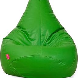 RnS Rest 'n' Sleep - Tear Drop XXXL Bean Bag with Beans, with 1 Year Warranty (Green)-image-82