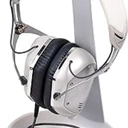 URBAN KINGS Metal & Silicone Headphone Stand Hanger with Cable Holder, Black Desk Earphone Mount Rack for Sennheiser, Sony, Bose, Beats Gaming Headset Display, Fancy Music Studio Accessories (White)-image-80