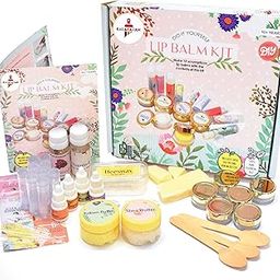 DIY Lip Balm Making Kit - Make 15 Lip Balms with Shea Butter, Kokum Butter, Beeswax, Vitamin E Oil, Grape seed Oil and 4 Pure Essential Oils, DIY Kit for Kids, Activity Kit for Kids-image-10