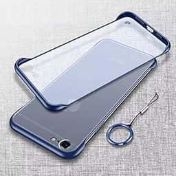 REALCASE iPhone 6s Back Cover | Stylish Frameless Matte TPU Bumper | Full Protective Shockproof Case Back Cover for iPhone 6 / 6s (F-Blue)-image-28