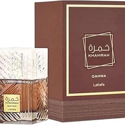 Lattafaa Khamrah Qahwa Long Lasting EAU Da Perfume For Men & Women Eau De Parfum 100ml-image-0