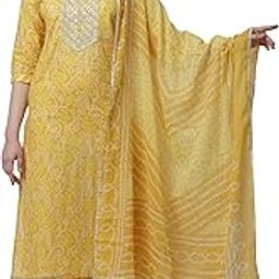 Women's Pure Cotton Jaipuri Printed & Embroidered Kurta Set with Dupatta (JOPLVL282-286-P)-image-37