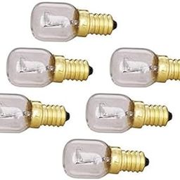 t Salt Lamp Bulbs (10 Watt) Compatiable for Whirlpool E-14 Long Lasting Incandescen- Pack of 6-18