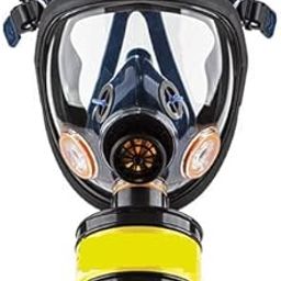 Silicone anti nuclear radiation respirator rubber/spherical full gas mask-image-56