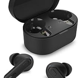 PHILIPS TAT1108BK/00 True Wireless Earbuds, in-Ear Active Noise Cancelling Bluetooth v5.3 Earphones with Mic, 15H Play Time, Shank Shape, IPX4, Touch Controls & Charging Case for iPhone/iPad (Black)-13