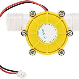 Hyuduo Micro Hydro Turbine, F50 Regulated DC Micro Hydroelectric Generator DC Water Flow Pump Turbine Hydroelectric Power Energy Generator(5V)-picture-22