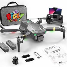 The Bigly Brothers New E58 X LITE Mark II Delta Superior Edition Drone with Camera, 360 degrees of obstacle avoidance, Carrying Case, & 2 Batteries. RTF, No Assembly Required.-image-61