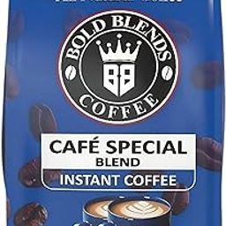 Bold Blends Cafe Special Blend 1 kg Instant Coffee Powder | Strongest Caffeinated Coffee | (5 * 200g) Bag | Medium Roast | Premium Blend of Arabica & Robusta to Energize Yourself-image-28