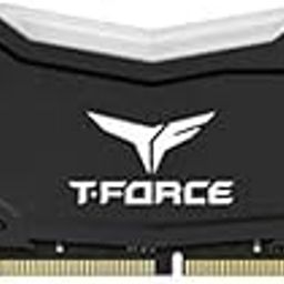 TeamGroup T-Force Delta RGB 8GB 3200MHz (3200MT/s) CL16 Black DDR4 Desktop Gaming Memory, Metal Heatsink, ARGB Motherboard Sync, XMP 2.0, for Intel/AMD CPU, High Performance Low Latency RAM Module-20