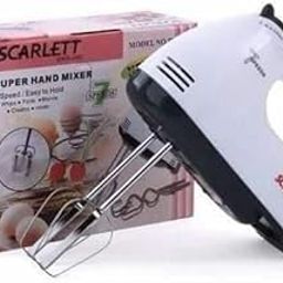 Homnix 260W Electric Hand Mixer With 7 Speed Control For Egg Beater Whipping Cream Cake Baking Stainless Steel Beaters And Dough Hooks Kitchen Handheld Blender Electric Food Beater Whisk Machine-6