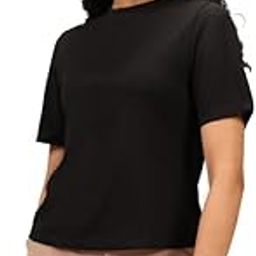 Womens Cotton Regular Fit Pro High Neck Top-image-82
