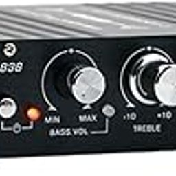 CALANDIS™ Mini Amplifier Sturdy 2.1 Channel Mini Amplifier for TV Speaker Mobile Phone Black | Amplifiers & Preamps | Home Audio Stereos, Components | TV, Video & Home Audio-12