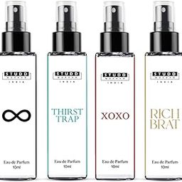 Studd Muffyn Mini Pocket Perfumes (Pack Of 4) | Perfume Gift Set | Long Lasting Perfumes-picture-8
