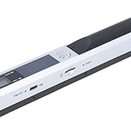 Portable Scanner, PDF and JPG Compact 900DPI USB 2.0 8.27 Inch Mobile Document Scanner with CD for Pictures (Silver)-19