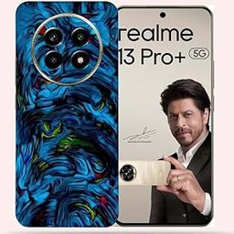 OggyBaba Blue Lava Realme 13 pro Plus Mobile Back Skin Rear Screen Guard Protector Film Wrap (Coverage - Back+Camera+Sides)-picture-27