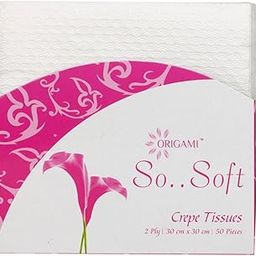 Origami So..Soft Crepe Tissue - 50 Serviettes (2Ply)-image-6