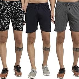 Cotton Blended Shorts for Men(Pack of 3)-image-81