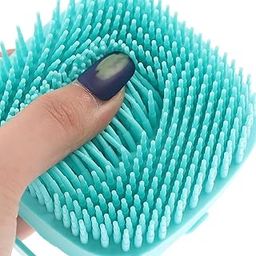 Silicone Brush With Shower Gel Dispenser, Mud & Dirt_Removal With Soft Silicone Bristle With Non-Toxic Bath Brushes-image-72