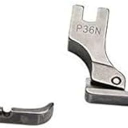 XinDinG P36LN/P36N Left & Right Zipper Pressure Foot, Suitable for Industrial Sewing Machine Like Juki, Jack, Zoje (Silver, P36LN/P36N), Set of 2 Pcs-picture-12
