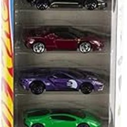 Hot Wheels Car 2025 HW Motor Show Pack of 5 (Aston Martin Vulcan, Ferrari SF90 Stradale, 17 Ford GT, Lamborghini Huracan Lp 610-4, Lotus Evija) Multi - Color-image-67