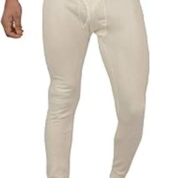 Men Full Length Bottom/Lower/Trouser Thermal - Pack of 1 (White-105cm)-20