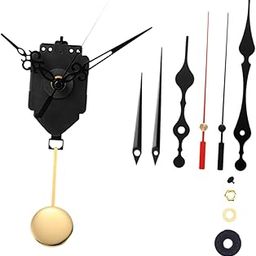 Quartz Pendulum Clock Movement Repair DIY Part Wall Mount with 2 Pairs Hands Style G|Home & Garden | Home Decor| Clocks |1 Movement-image-71