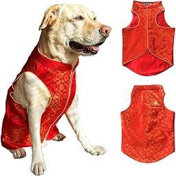 PET FUN® Traditional Ethnic Sherwani for Dogs – Small | Festive Half-Sleeve, Breathable Fabric, Easy Closure | Stylish Indian Outfit for Small Breeds-image-67