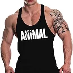 the blazze 0033 Men's Tank Tops Muscle Gym Bodybuilding Vest Fitness Workout Train Stringers-picture-37
