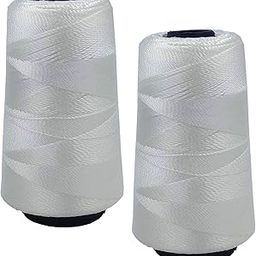 Aakriti Nylon Thread for Beads & Jewelry Making (White) | Beading Cord String for Seed Beads, Bracelets, & Jewelry Design | Pack of 2 Nylon Threads-image-39