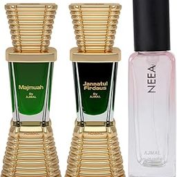 Ajmal Majmua and Jannatul Firdaus each of 10ml & Neea EDP of 20ML Pack of 3 (Total 30ML) for Men & Women-picture-1