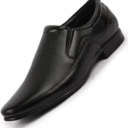 fausto Men Leather Formal Pull-On Shoes-picture-36