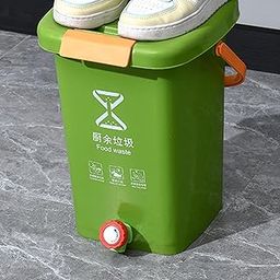 CALANDIS™ Kitchen Waste Compost Bucket Stylish Waste Container for Pantry Home Counter M | Garden Compost Bins | Composting & Yard Waste | Gardening Supplies | Yard, Garden & Outdoor Living-image-57