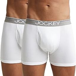 jockey 8009 Men's Super Combed Cotton Rib Solid Boxer Brief with Ultrasoft Waistband (Pack of 2)-picture-17