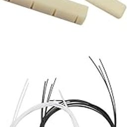 MERISHOPP® 2 Set Ukulele Replacement String + Saddle Nut|Musical Instruments & Gear | String | Folk & World | Ukuleles-image-43