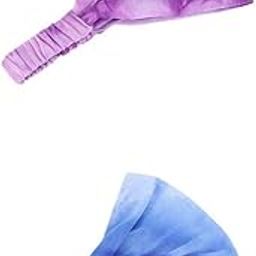 CALANDIS™ 2X Cotton Elastic Wide Tie-Dye Headband Bandana Boho for Women Yoga Gym | Womens Accessories-image-69