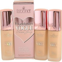 Soft Matte Waterproof Longwear Liquid Foundation | Lightweight, Oil-Free & Transfer-Proof | Full Coverage Foundation for All Skin Types (Shade - 03desert beige)-image-8