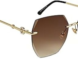 Premium Metal UV Protection Sunglass for Women | 5209-image-8